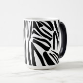 Zebrapatroon Magische Mok (Voorkant rechts)