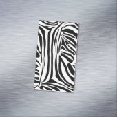 Zebrapatroon Magnetisch Visitekaartje (Voorbeeld)