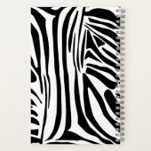 Zebrapatroon Notitieboek (Achterkant)