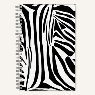Zebrapatroon Notitieboek