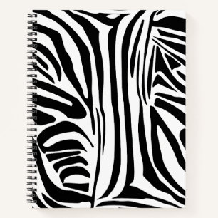 Zebrapatroon Notitieboek