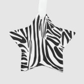 Zebrapatroon Ornament (achterkant)