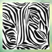 Zebrapatroon Raamsticker (Vel 3)
