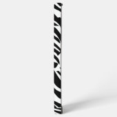 Zebrapatroon Samsung Galaxy Hoesje (Linkerkant)