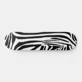 Zebrapatroon Skateboard (Horizontaal)