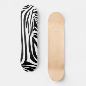 Zebrapatroon Skateboard (Voorkant)