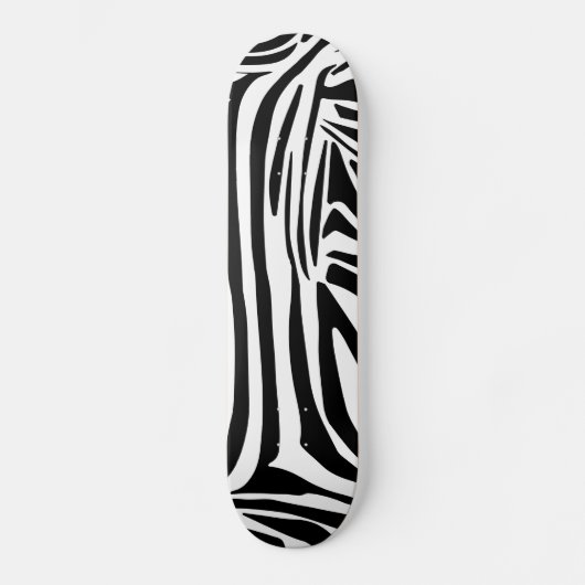 Zebrapatroon Skateboard (Voorkant)