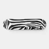Zebrapatroon Skateboard (Horizontaal)