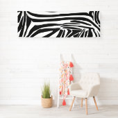 Zebrapatroon Spandoek (Insitu)