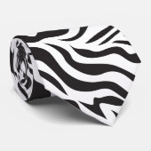 Zebrapatroon Stropdas (Opgerold)