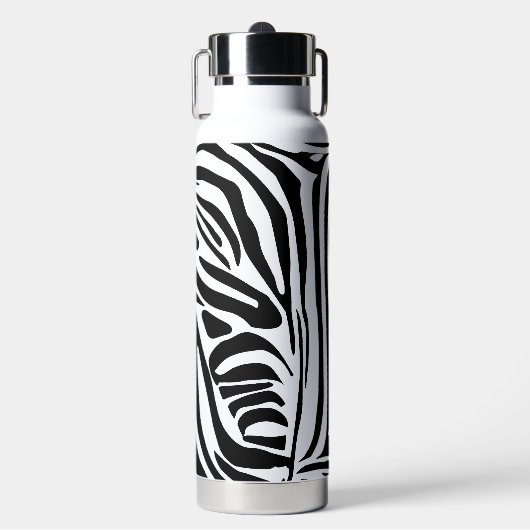 Zebrapatroon Waterfles (Voorkant)