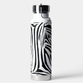 Zebrapatroon Waterfles (Links)