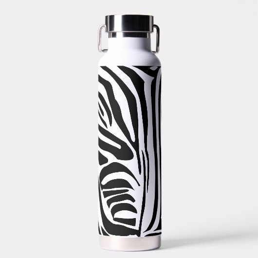 Zebrapatroon Waterfles (Voorkant)