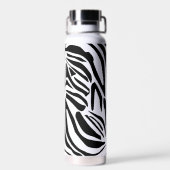 Zebrapatroon Waterfles (Achterkant)