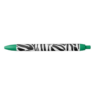 Zebrapatroon Zwarte Inkt Pen