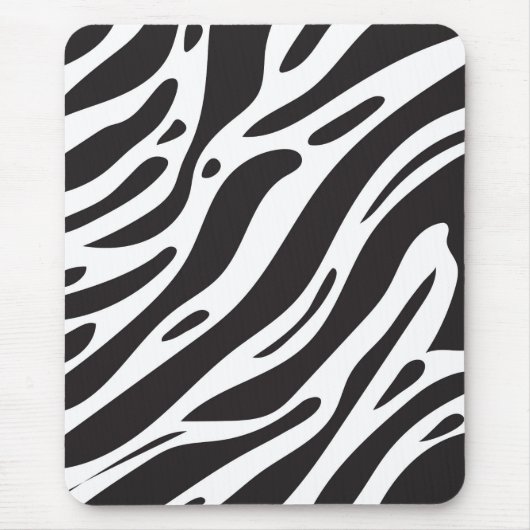 Zebrapprint Muismat (Voorkant)