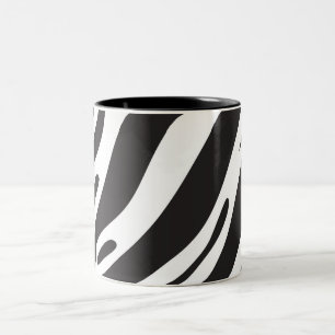 Zebraprijs Tweekleurige Koffiemok