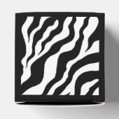 Zebraprint Favor Dozen Bedankdoosjes (Bovenkant)