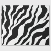 Zebraprint Inpakpapier (Vlak)