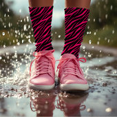 Zebraprint Mooie Moderne & Elegante Meisjesachtige Sokken