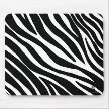 Zebraprint muismat