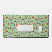 Zebras Among Hibiscus (Clavier et souris)