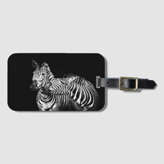 Zebras Bagagelabel (Voorkant (horizontaal))