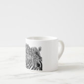Zebras Couple Espresso Cup - Hug Kop (Voorkant rechts)