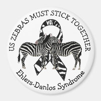 Zebras EDS Syndrome Ehlers-Danlos Magnet