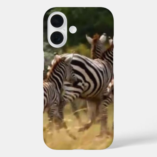 Zebra's in beweging: een reis van duizend mijl Case-Mate iPhone case (Achterkant)