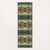 Zebra's in het bos yogamat (Voorkant)