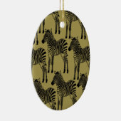 Zebras Keramisch Ornament (Rechts)