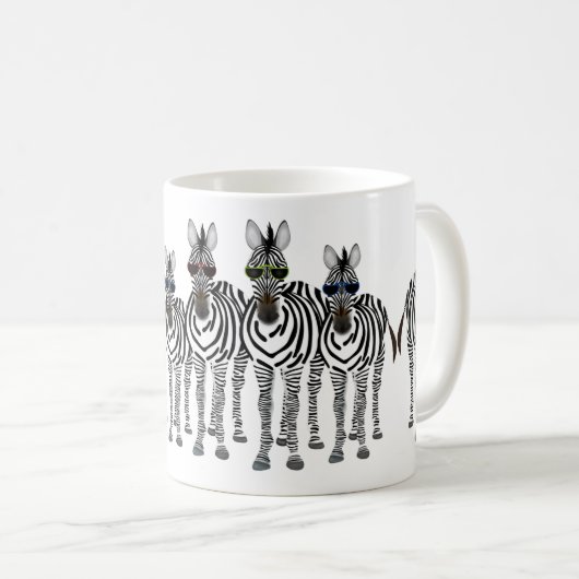 Zebras Mug (Devant droit)