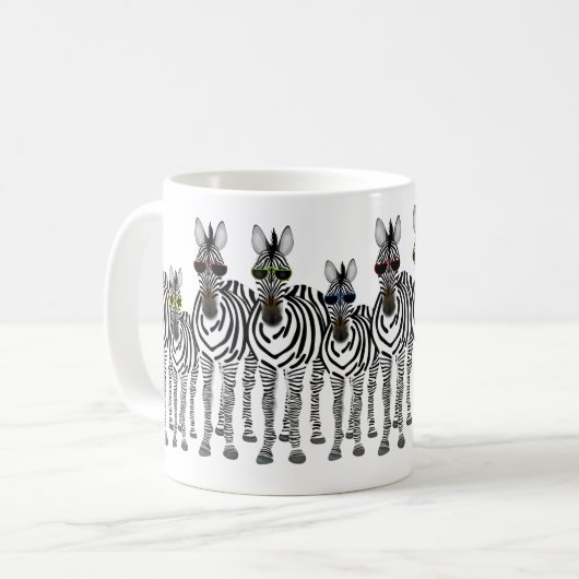 Zebras Mug (Devant gauche)