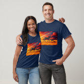 Zebra's op de Run T-Shirt (Unisex)