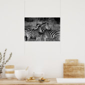 Zebras Poster (Keuken)