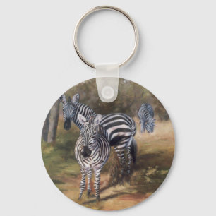 Zebras Sleutelhanger