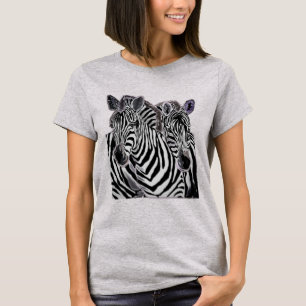 Zebras T-Shirt - Schilderen
