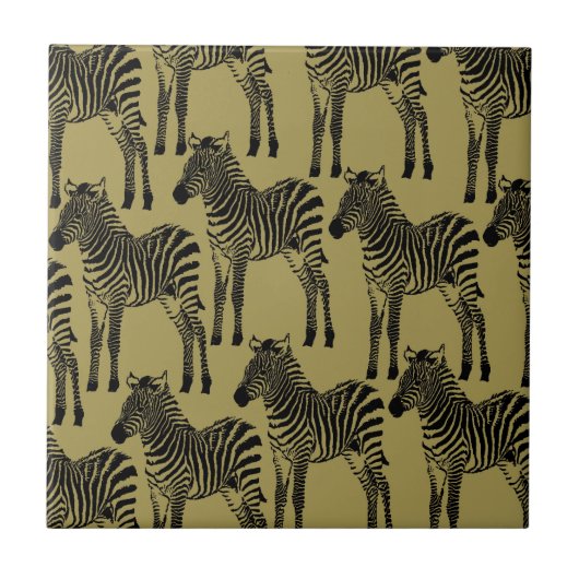 Zebras Tegeltje (Voorkant)