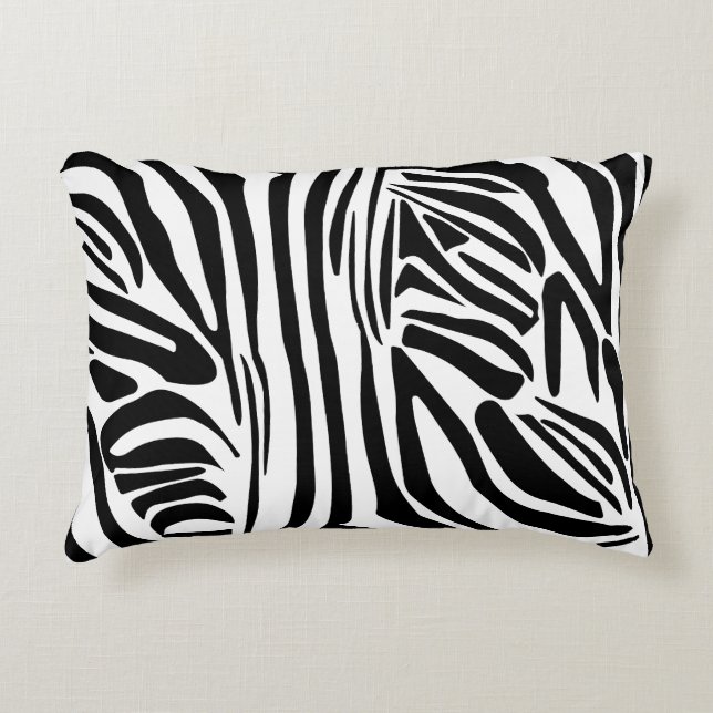 Zebrastrepen Accent Kussen (Voorkant)