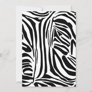 Zebrastrepen Bedankkaart