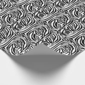 Zebrastrepen Cadeaupapier (Hoek)