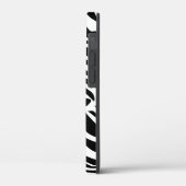 Zebrastrepen Case-Mate iPhone Case (Achterkant / Links)