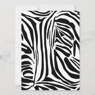 Zebrastrepen Feestdagenkaart