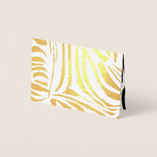 Zebrastrepen Folie Kaarten