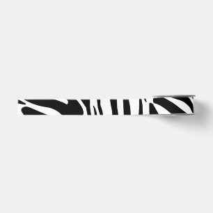 Zebrastrepen Grosgrain Lint