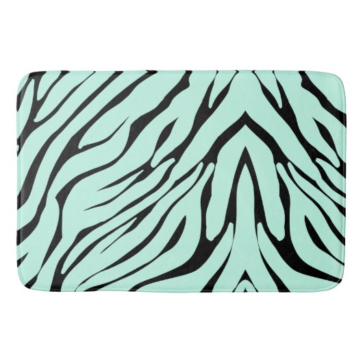 Zebrastrepen Patroon Badmat (Voorkant)