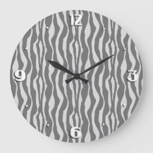 Zebrastrepen - Schakeringen van Grijs Grote Klok