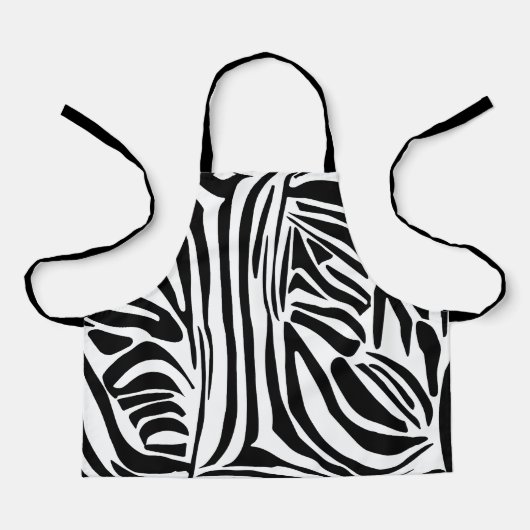 Zebrastrepen Schort (Voorkant)