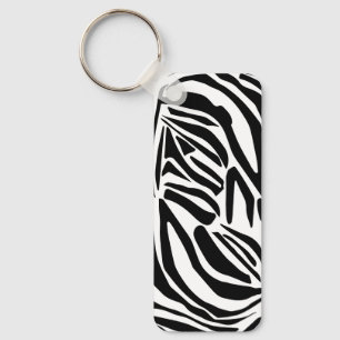 Zebrastrepen Sleutelhanger